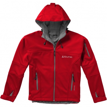 Logotrade reklaamtoote foto: Match softshell jakk, punane