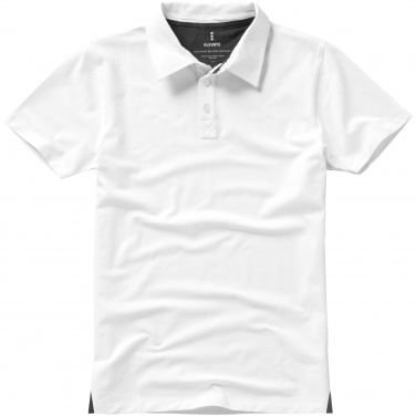 Logo trade meene pilt: Markham short sleeve polo, valge