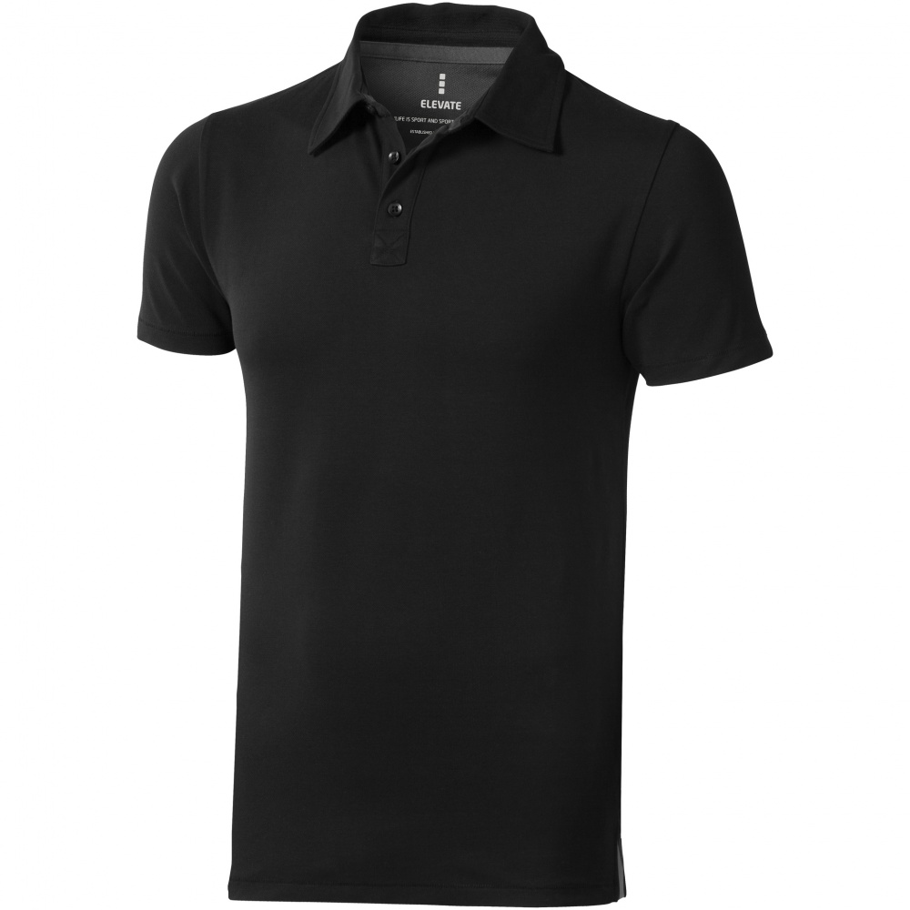 Logotrade firmakingitused pilt: Markham short sleeve polo, must