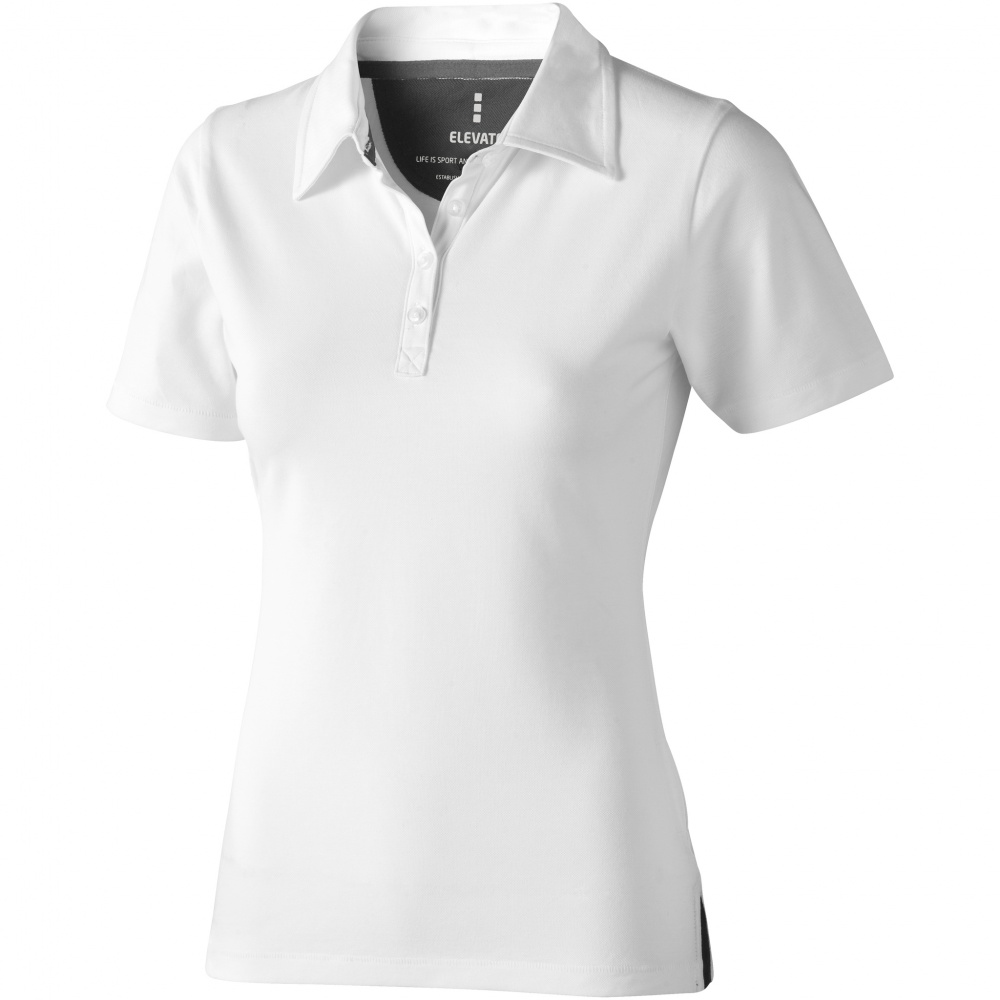 Logotrade firmakingid pilt: Markham short sleeve ladies polo, valge