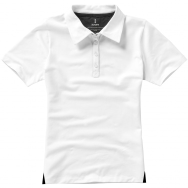 Logotrade firmakingituse foto: Markham short sleeve ladies polo, valge