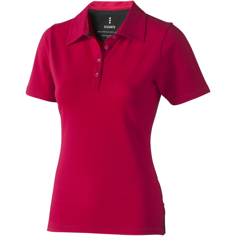 Logotrade ärikingi foto: Markham short sleeve ladies polo, punane