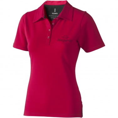 Logotrade reklaamtooted pilt: Markham short sleeve ladies polo, punane