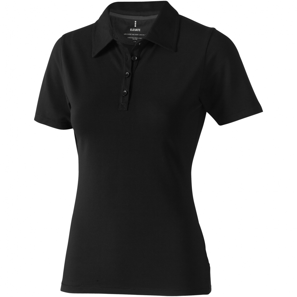 Logo trade ärikingi pilt: Markham short sleeve ladies polo, must