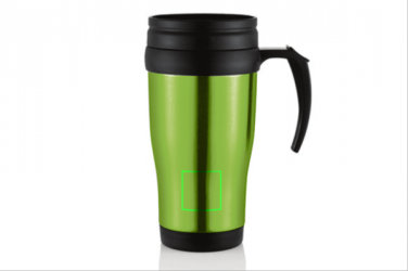 Logotrade reklaamkingituse foto: Stainless steel mug, green