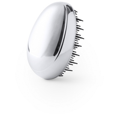 Logotrade reklaamkingitused pilt: Ärikingitus: Anti-tangle hairbrush, hõbedane