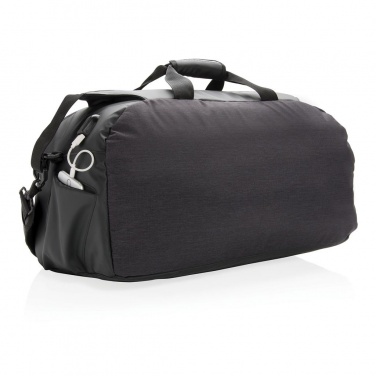 Logo trade reklaamkingituse pilt: Reklaamtoode: Swiss Peak modern weekend bag, black