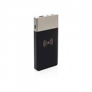 Logotrade reklaamtooted pilt: Ärikingitus: 5.000 mAh Soft Touch Wireless 5W Charging Powerbank
, grey