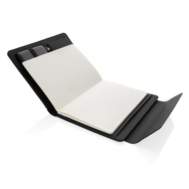 Logo trade ärikingi pilt: Firmakingitus: Fiko wireless charging portfolio A5 with powerbank, black