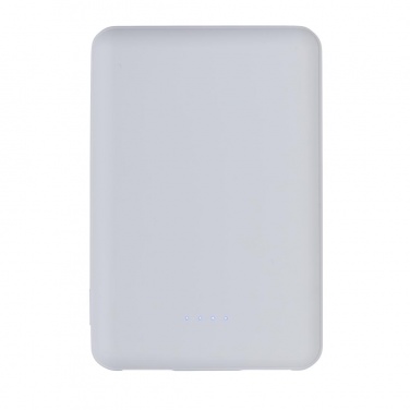 Logotrade meene foto: Reklaamkingitus: 5.000 mAh antimicrobial powerbank, white