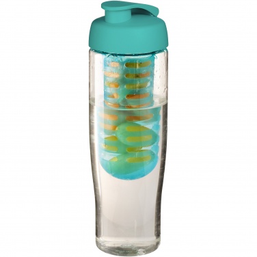 Logo trade firmakingituse pilt: H2O Active® Tempo 700 ml keeratava kaanega spordipudel ja infusioon