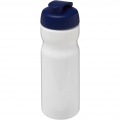 H2O Active® Base 650 ml keeratava kaanega spordipudel, Valge/sinine