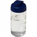 H2O Active® Bop 500 ml keeratava kaanega spordipudel, Läbipaistev / sinine