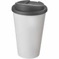 Americano® 350 ml trummel lekkekindla kaanega, Valge / hall