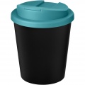 Americano® Espresso Eco 250 ml taaskasutatud trummel koos lekkekindla kaanega , Täismust / Aqua sinine