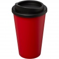 Americano® 350 ml isoleeritud trummel, Ühtlane must/punane