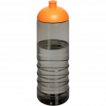 H2O Active® Eco Treble 750 ml kuppelkaanega spordipudel , Süsi / apelsin