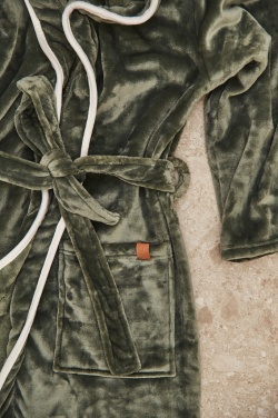 Logotrade reklaamtooted pilt: VINGA Louis luksuslik plüüsist hommikumantel, suurus L-XL