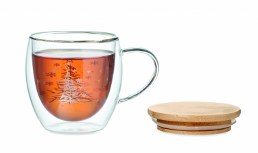 Logo trade reklaamtoote pilt: Kaheseinaline borosilikaatkruus