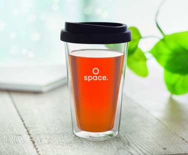 Logotrade firmakingituse foto: Kõrge borosilikaatklaas 350ml