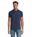 PERFECT MEESTE Polo 180g, Heather Denim