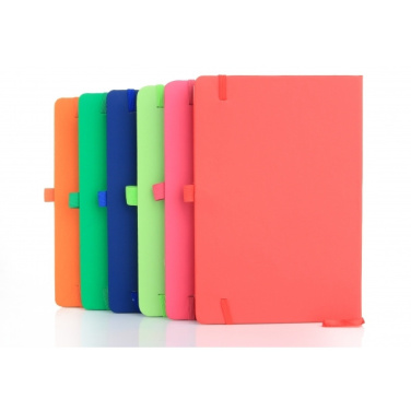 Logotrade meene foto: Sametiste kaantega A5 märkmik Kiel