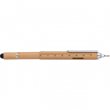 Logotrade firmakingi foto: 6in1 multifunktsionaalne pastapliiats COIMBRA