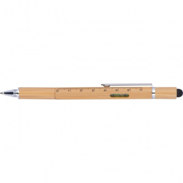 Logotrade reklaamtoote foto: 6in1 multifunktsionaalne pastapliiats COIMBRA