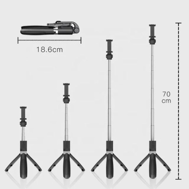 Logo trade reklaamkingituse pilt: Statiiviga selfie stick, K06