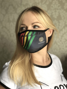 Logotrade ärikingituse foto: MARS PRO puuvillane mask (suurus M) koos tasku ja HEPA-filtriga 1380165