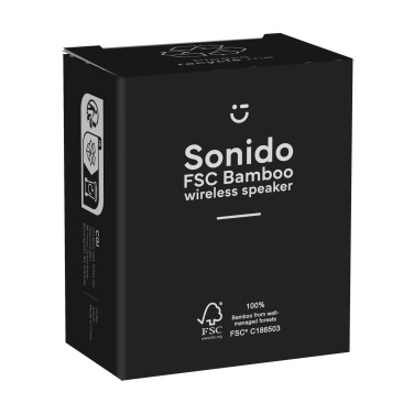 Logotrade firmakingitused pilt: Sonido 5W bambusest juhtmevaba kõlar