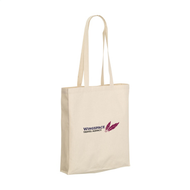 Logo trade firmakingid foto: Natural Square Bag (165 g/m²) puuvillane kott