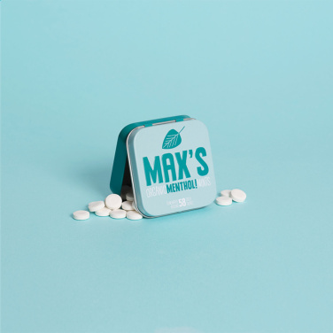 Logotrade reklaamkingi foto: Max's Mints Organic Menthol Mints