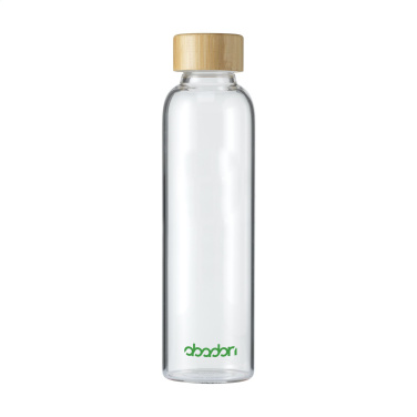 Logotrade meened pilt: Senga Glass Bamboo 500 ml joogipudel