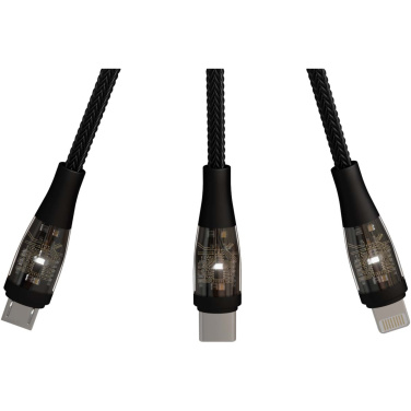 Logo trade reklaamtooted foto: SCX.design C50 5-ühes kiirlaadimiskaabel 100W/5A