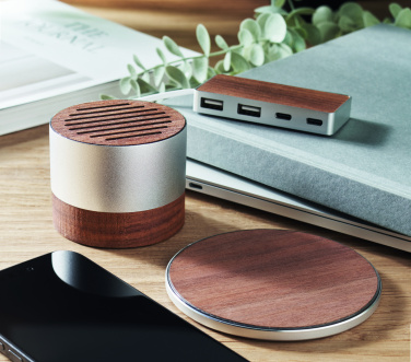 Logo trade firmakingitused foto: SOUNEUZ taaskasutatud alumiiniumist kõlar