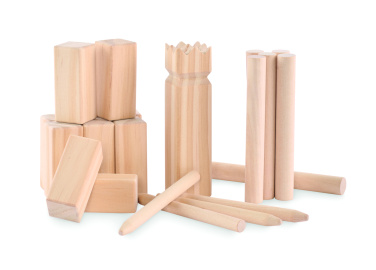 Logotrade meene foto: KING PETIT männipuidust õuemäng