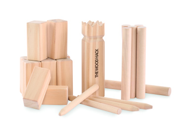 Logotrade reklaamkingi foto: KING PETIT männipuidust õuemäng