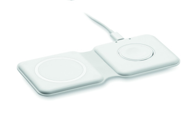 Logo trade firmakingi pilt: FLIP 2-ühes kokkupandav laadija 15W