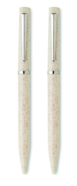 Logo trade reklaamtooted foto: PEAT nisuõlest keskkonnasõbralik pastapliiatsi komplekt