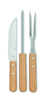 Logotrade firmakingitused pilt: TOOLDERA roostevabast terasest grillitööriistad