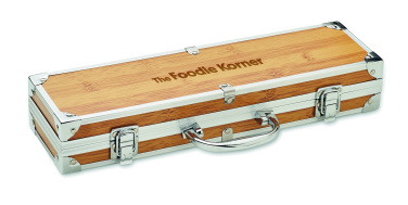 Logo trade ärikingid foto: TOOLDERA roostevabast terasest grillitööriistad