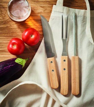 Logo trade firmakingi pilt: TOOLDERA roostevabast terasest grillitööriistad