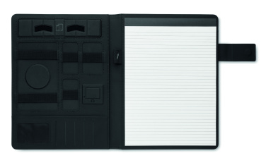 Logo trade reklaamkingid foto: BURGUS A4 kaust ja juhtmevaba laadija