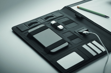 Logo trade firmakingi pilt: BURGUS A4 kaust ja juhtmevaba laadija