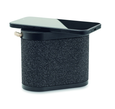 Logo trade reklaamkingi pilt: WUSIC 15 W juhtmevaba laadija kõlar