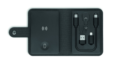 Logo trade meene pilt: CAWATT 4 in 1 kaabli pistikute komplekt 15W