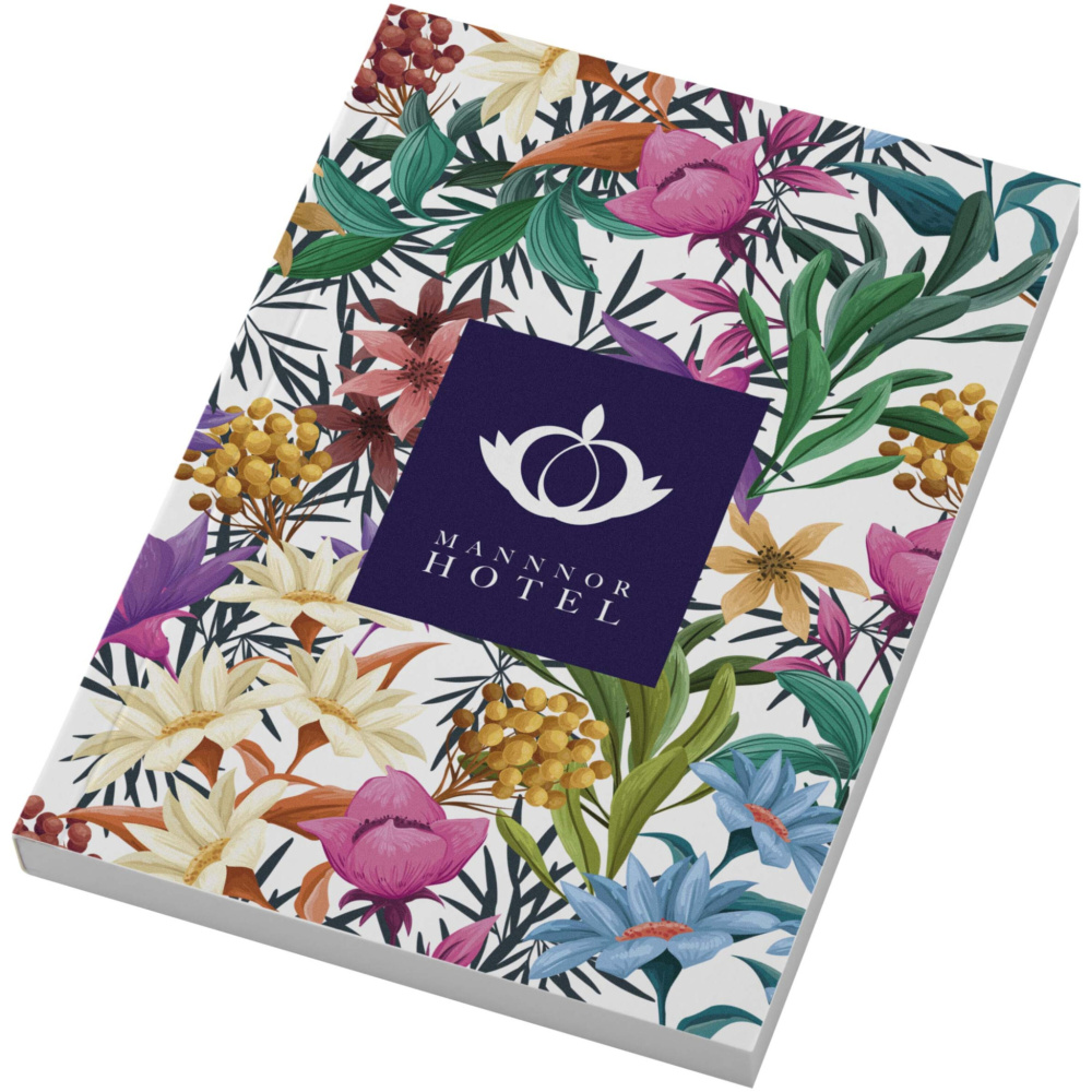 Logo trade meened foto: Novella Austen A6 pehmekaaneline märkmik - 100 lehte