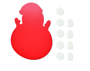 Logo trade reklaamkingituse pilt: Jõuluteemaline puidust mäng trips-traps-traps