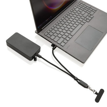 Logotrade reklaamkingituse foto: LoopAmp RCS RPET reguleeritav telefoni randmerihm 60W kaabel